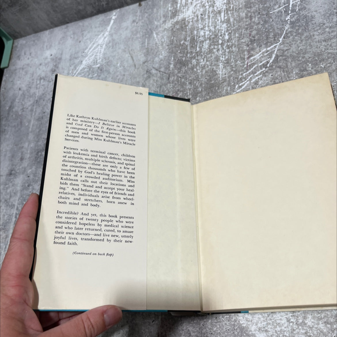 nothing is impossible with god book, by kathryn kuhlman, 1974 Hardcover image 4