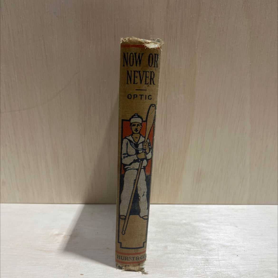 now or never or the adventures of bobby bright book, by oliver optic, 1970 Hardcover image 4