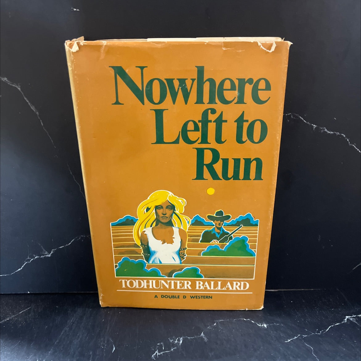 nowhere left to run book, by Todhunter Ballard, 1972 Hardcover image 1
