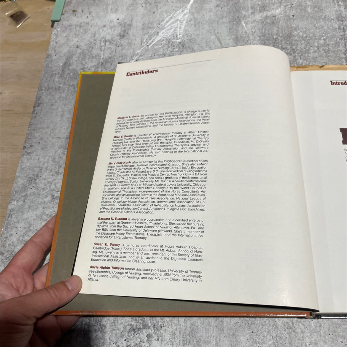 nursing photobookm performing gi procedures book, by Marjorie L. Beck, Mike D'Orazio, Mary Jane Koch, Barbara K. image 3