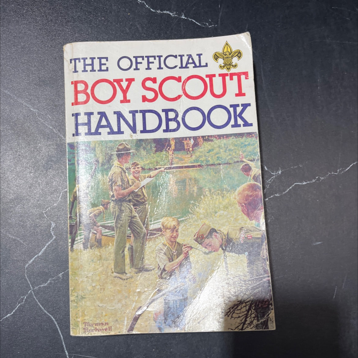 official boy scout handbook book, by william \"green bar bill\" hillcourt, 1988 Paperback image 1