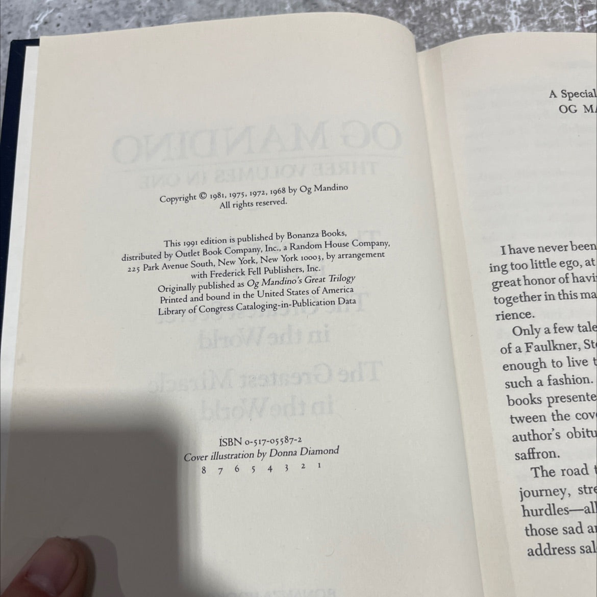 og mandino three volumes in one the greatest salesman in the world the greatest secret in the world the greatest image 3