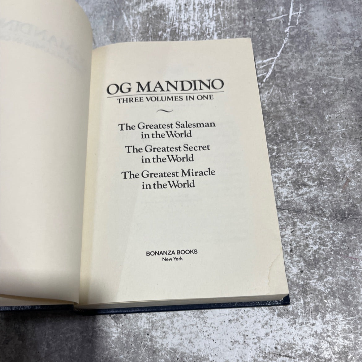 og mandino three volumes in one the greatest salesman in the world the greatest secret in the world the greatest image 2