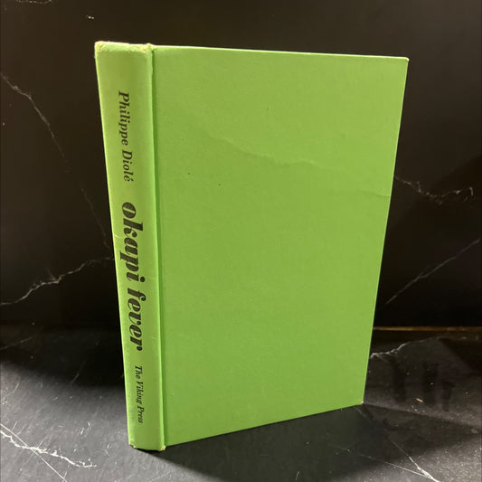 okapi fever book, by Philippe Diolé, 1965 Hardcover image 1