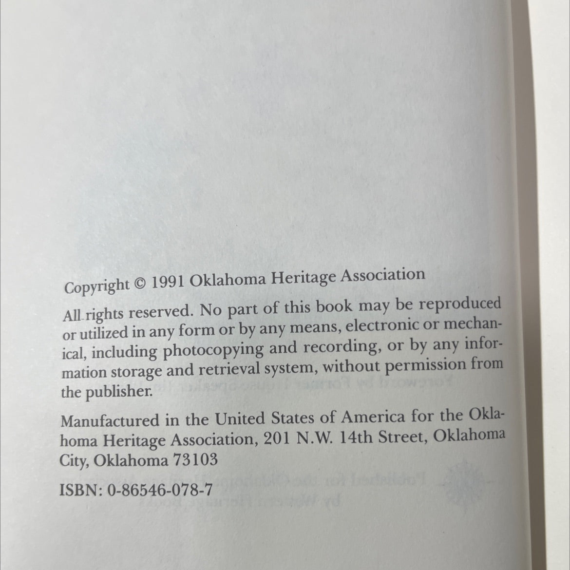 SIGNED oklahoma trackmaker series lyle boren: rebel congressman book, by Bob Burke and Von Russell Creel, 1991 image 3