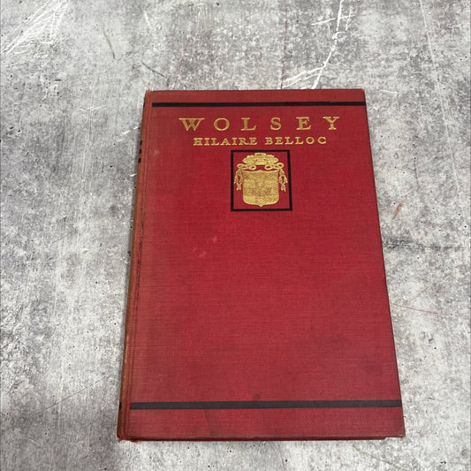 olbein don wolsey book, by hilaire belloc, 1930 Hardcover image 1