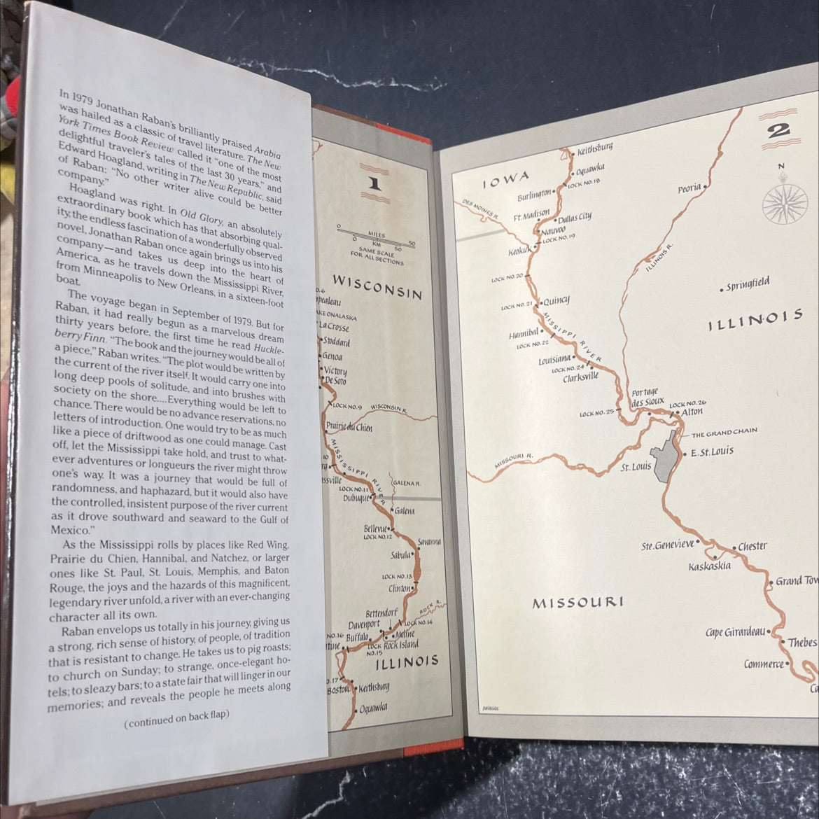 old glory, an american voyage book, by jonathan raban, 1981 Hardcover image 4