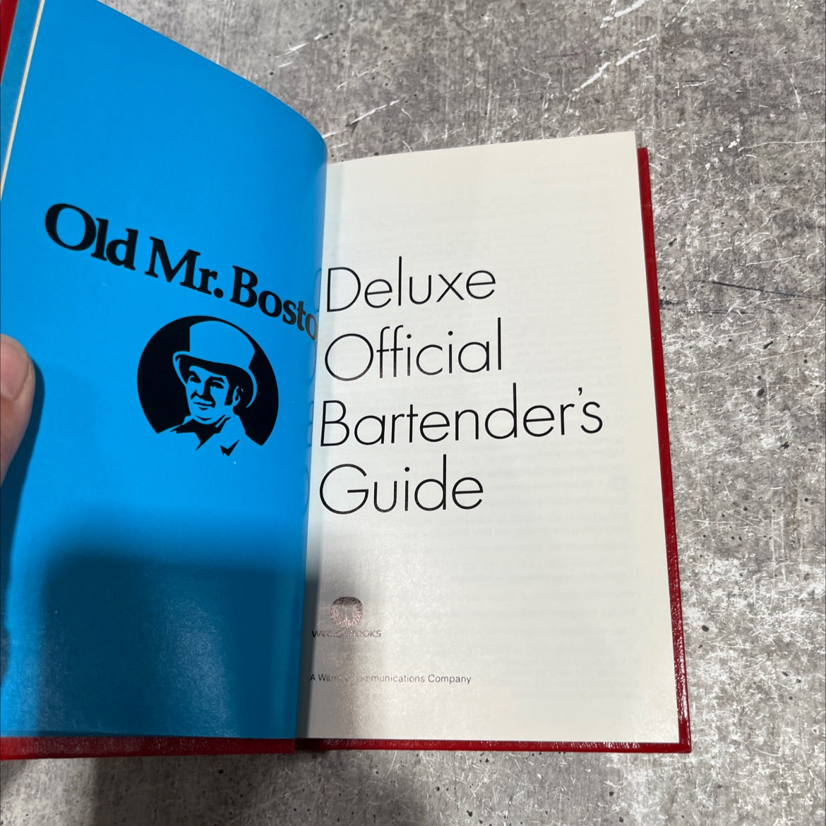 old mr. boston deluxe official bartender's guide book, by unknown, 1981 Hardcover image 2