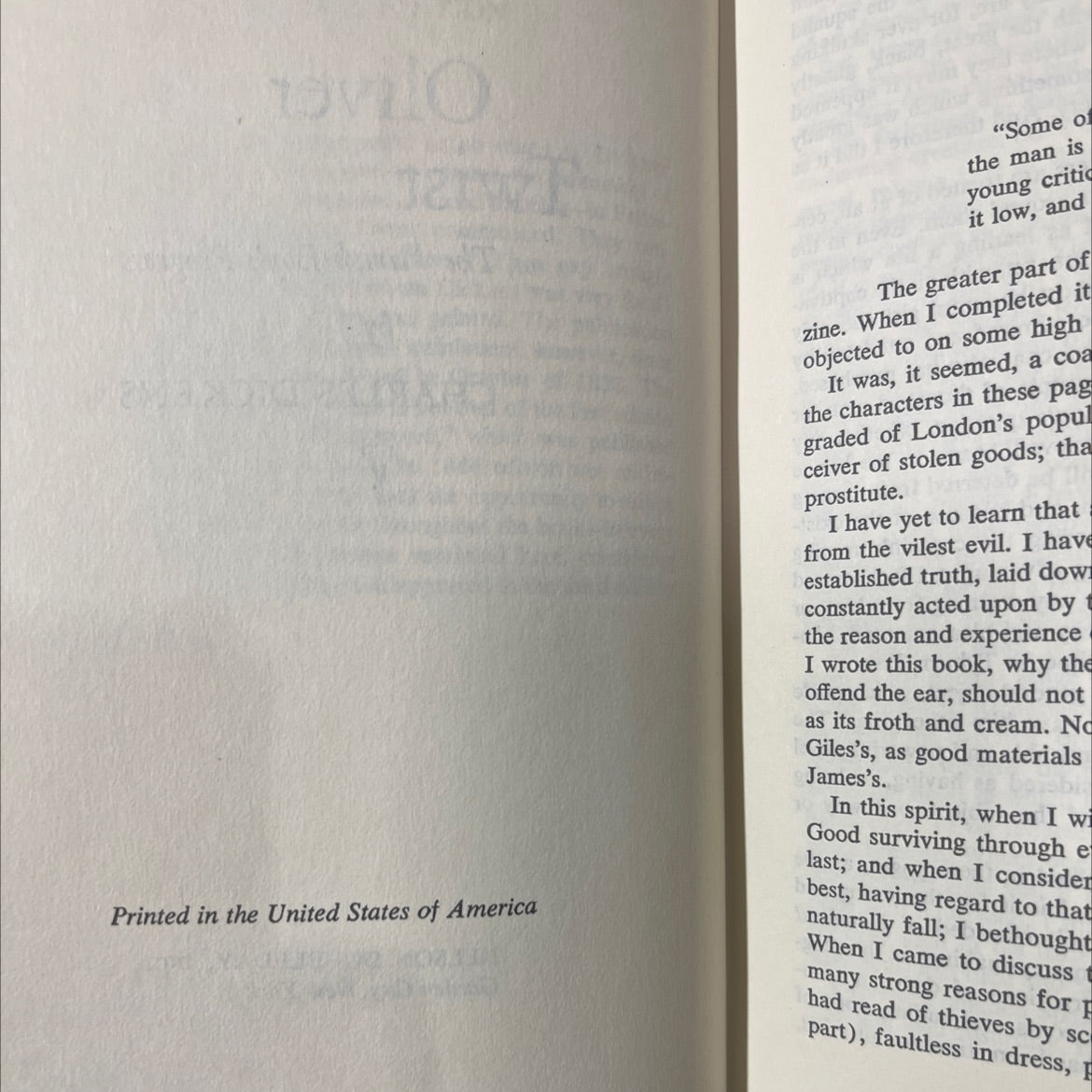 oliver twist or, the parish boy's progress book, by charles dickens, 1970 Hardcover image 3