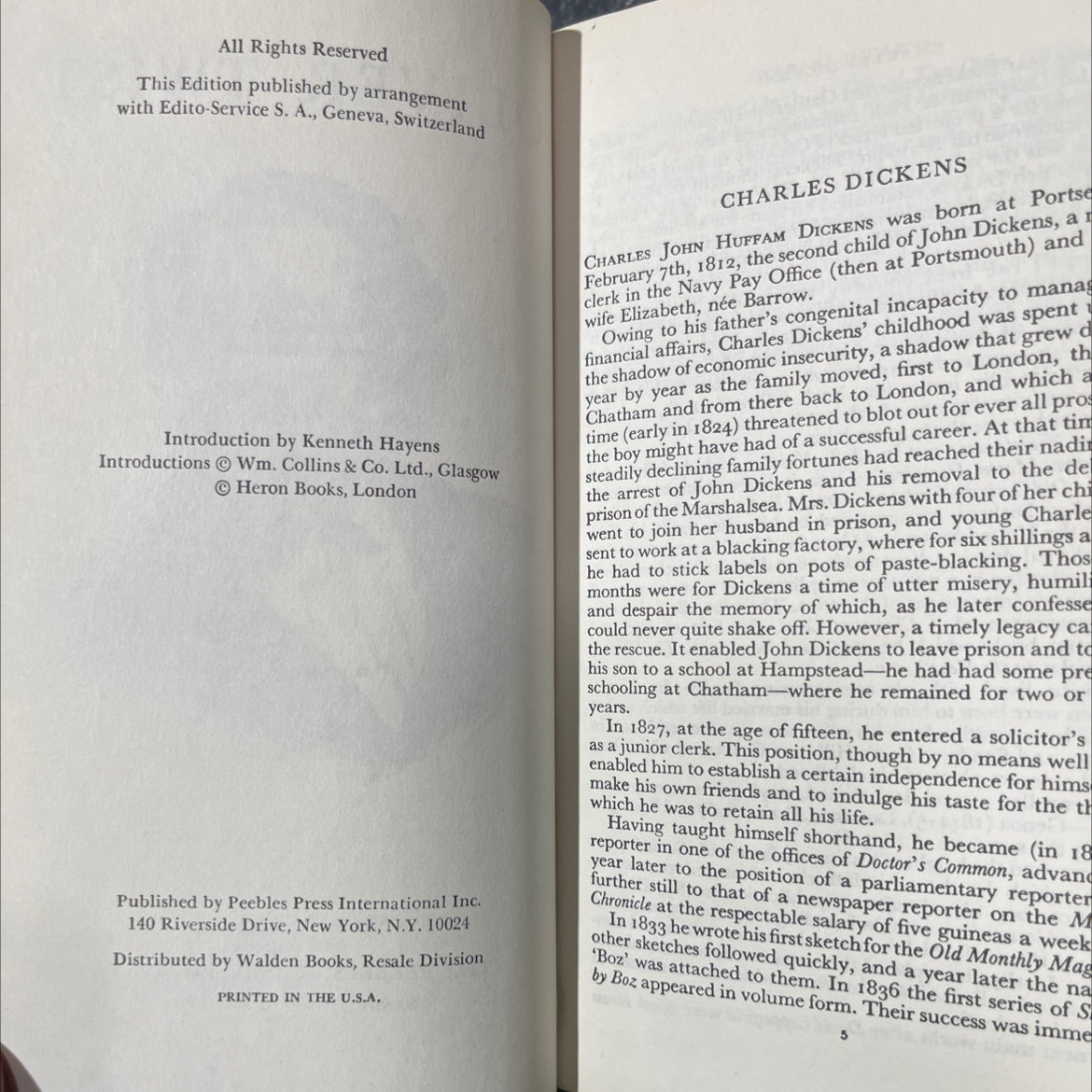 oliver twist book, by charles dickens, 1970 Hardcover image 3