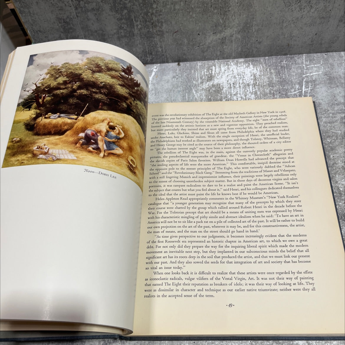 om ma at painting book, by peyton boswell, jr., 1940 Hardcover image 4