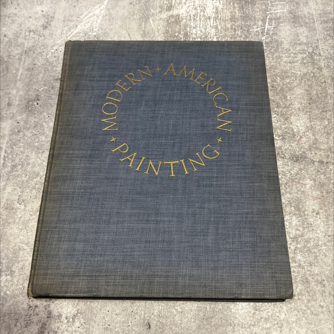 om ma modern american painting book, by peyton boswell, jr., 1940 Hardcover image 1