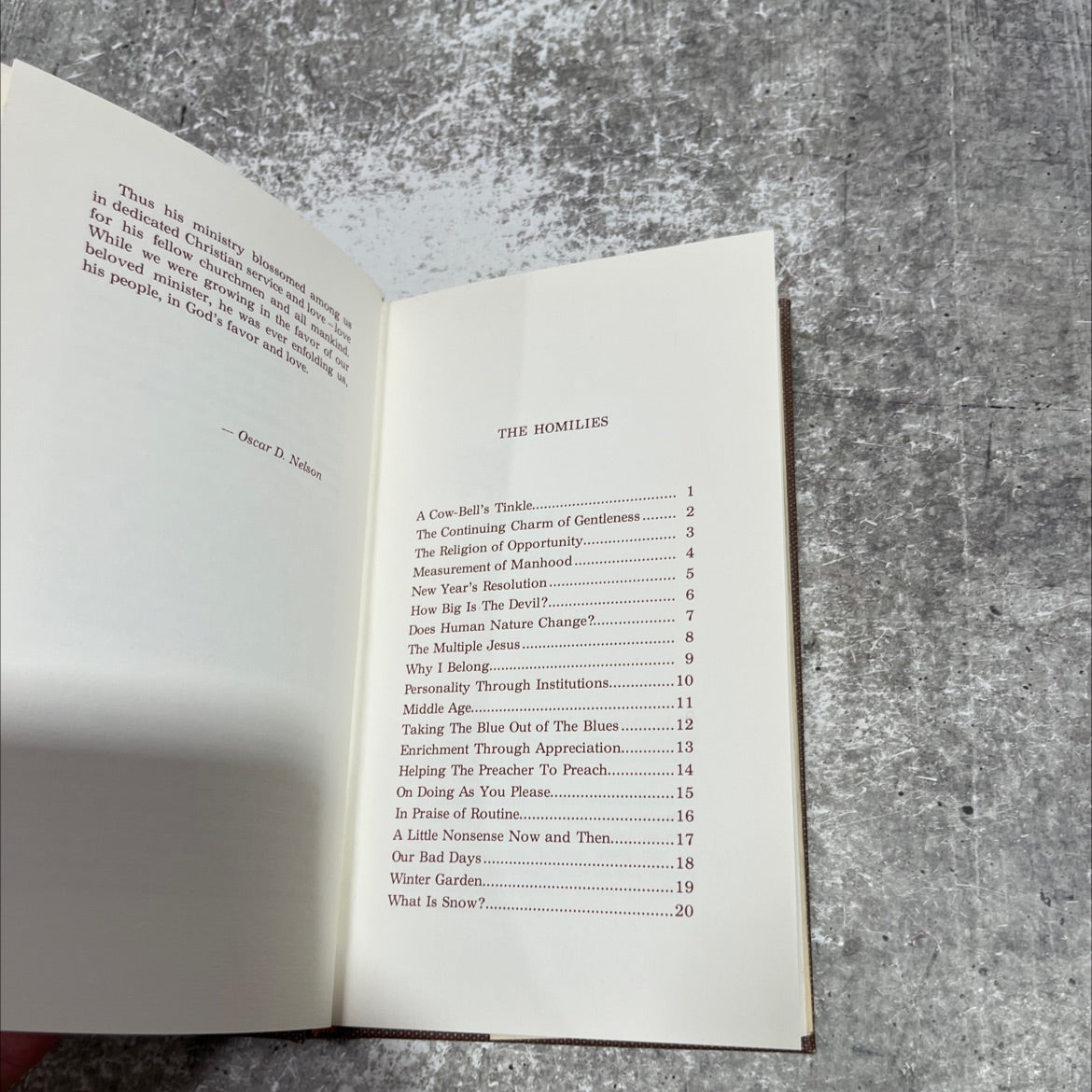 omilies omespun book, by george hamilton combs, 1970 Hardcover image 4