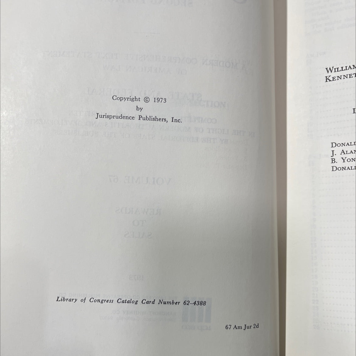 on american jurisprudence second edition a modern comprehensive text statement of american law state and federal image 3