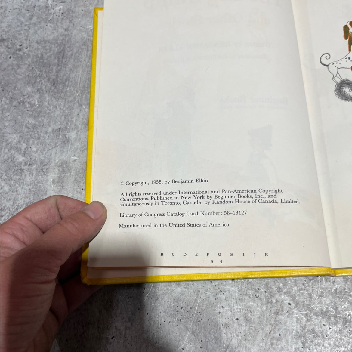 on the big jump and other stories book, by benjamin elkin, 1958 Hardcover image 3