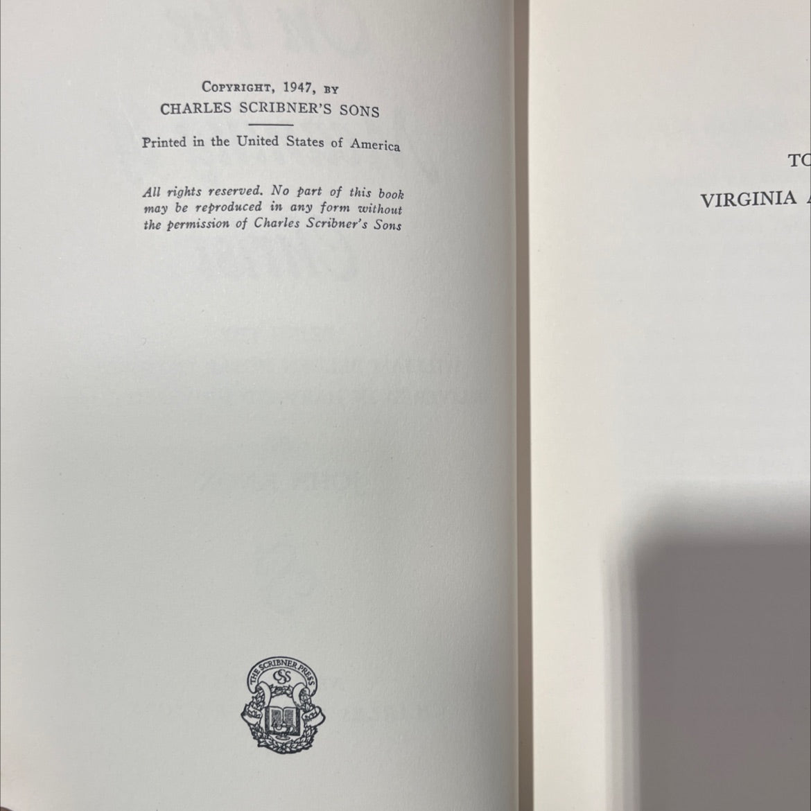 on the meaning of christ book, by john knox, 1953 Hardcover image 3