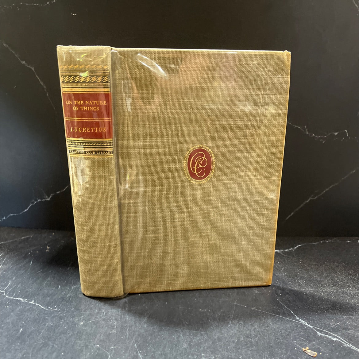 on the nature of things book, by lucretius, 1946 Hardcover image 1