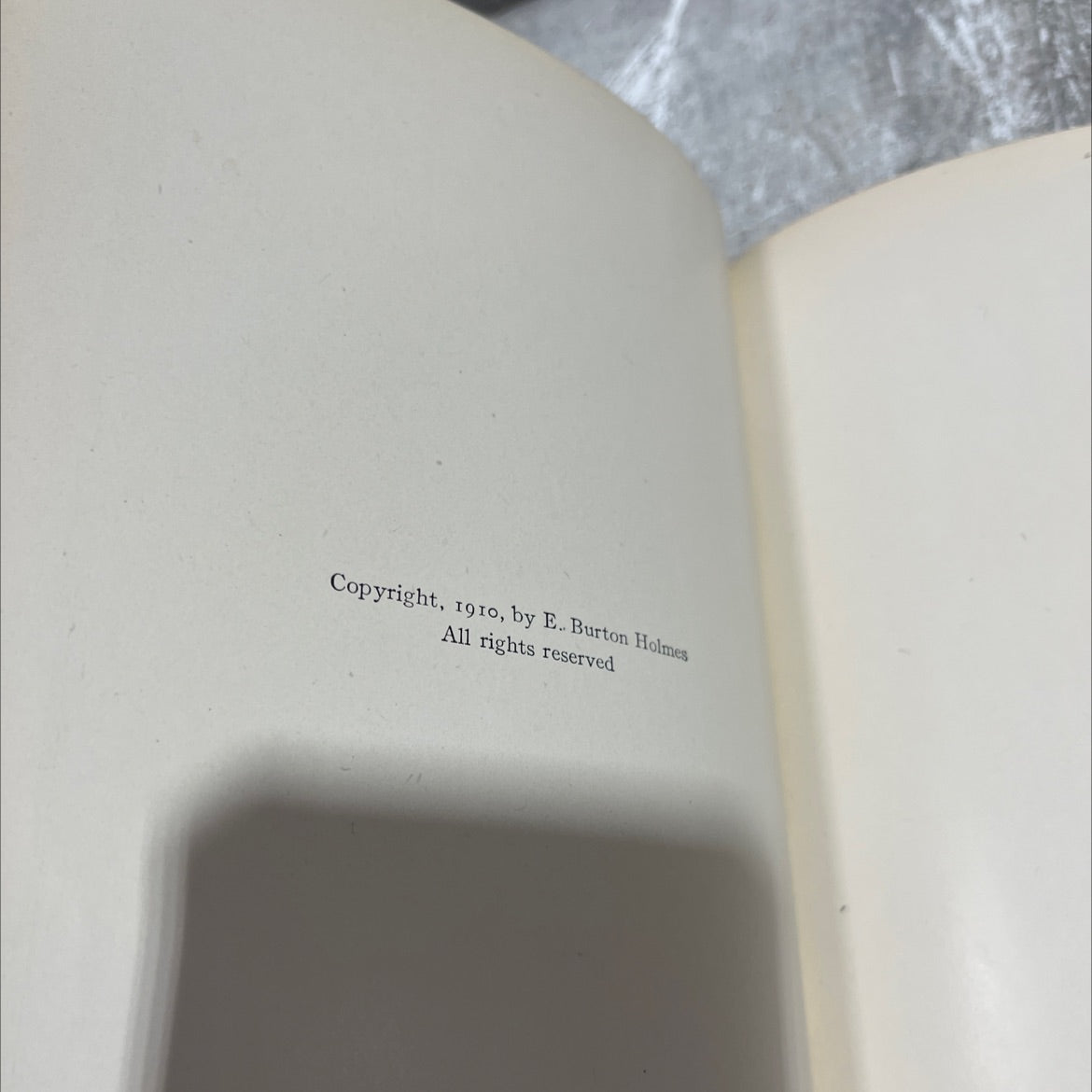 on the nile book, by burton holmes, 1910 Leather image 3
