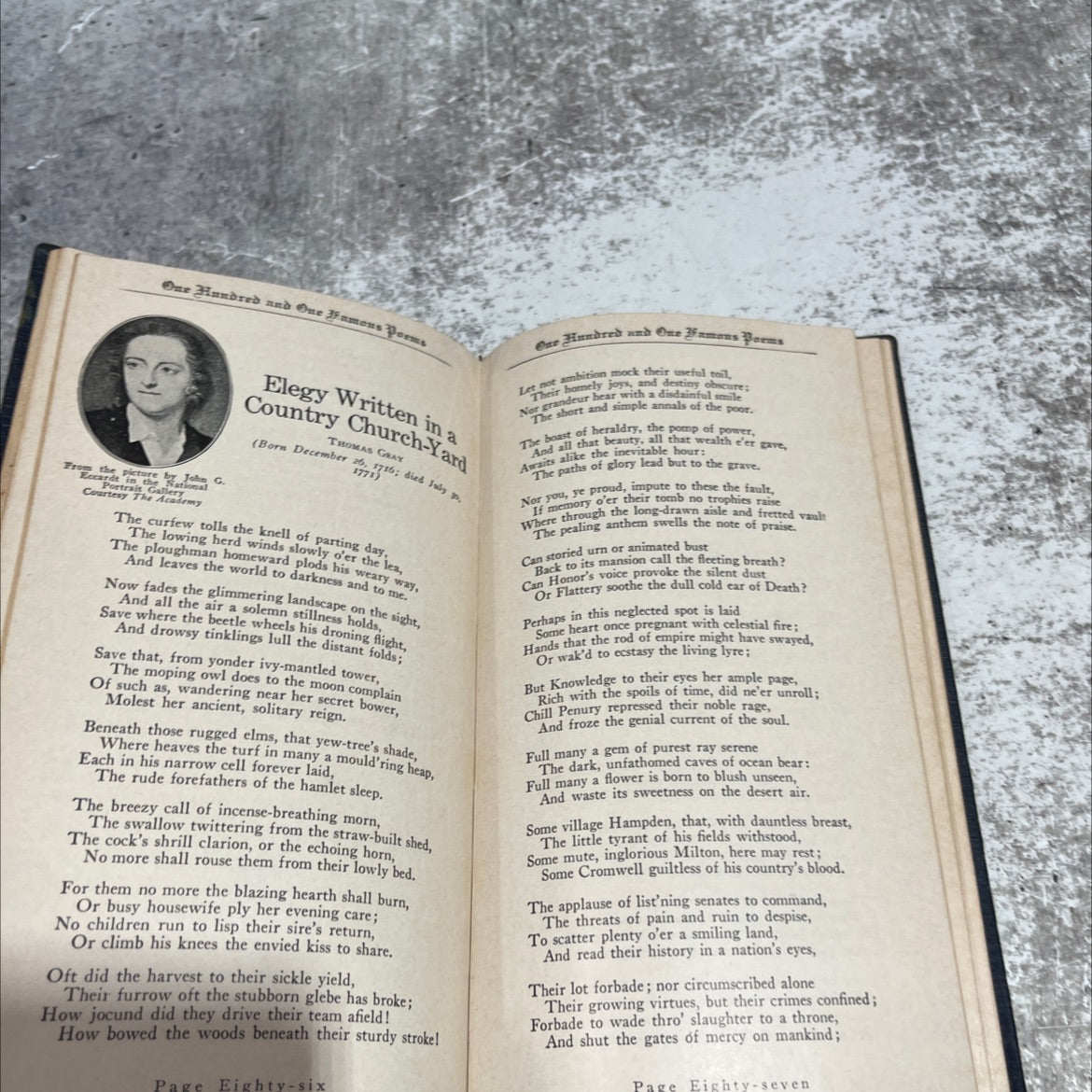 one hundred and one famous poems with a prose supplement book, by roy j. cook, 1929 Hardcover image 4