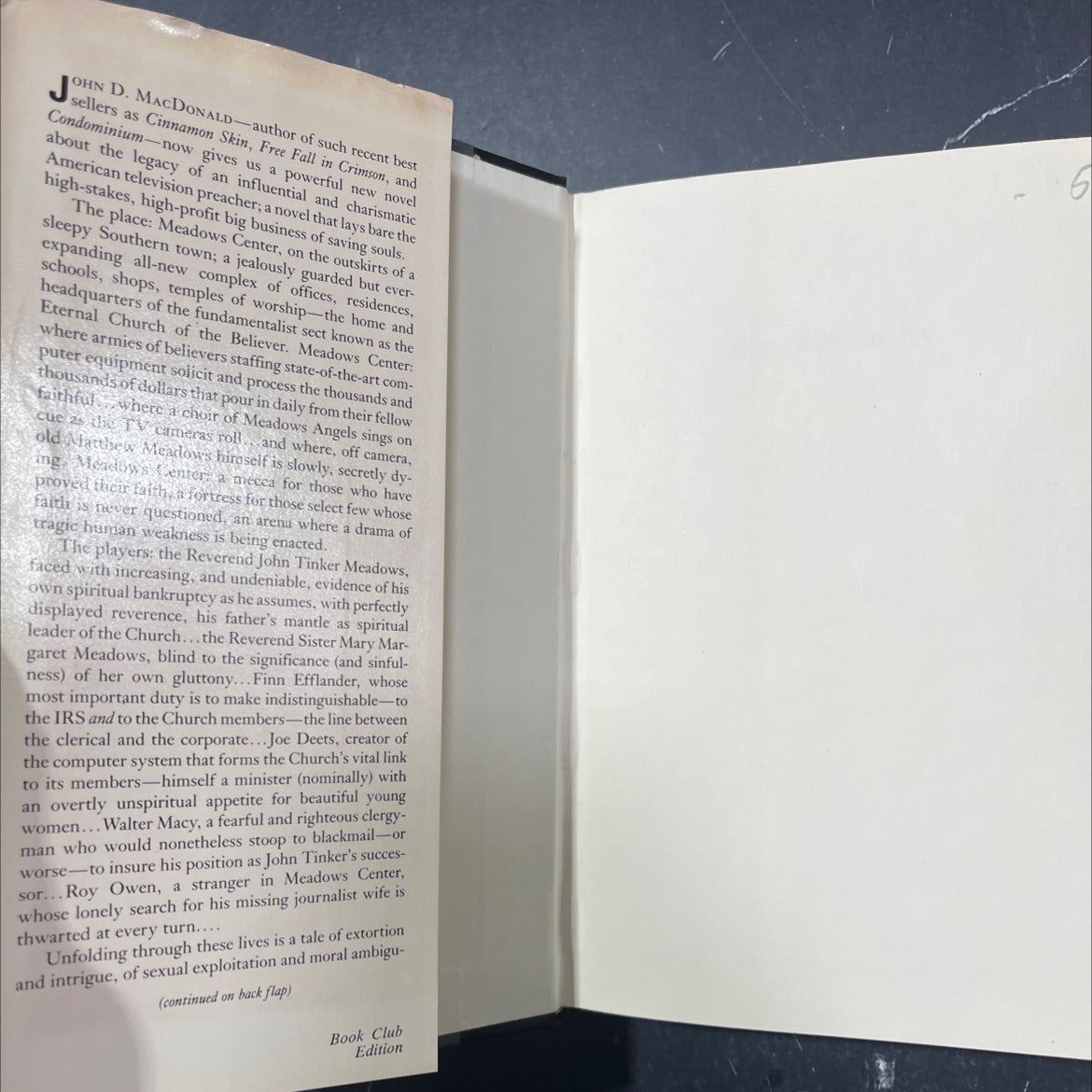 one more sunday book, by john d. macdonald, 1984 Hardcover image 4