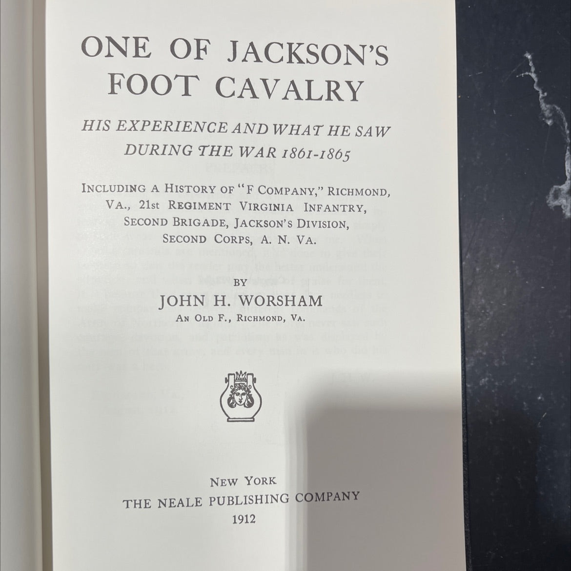 one of jackson's foot cavalry his experience and what he saw during the war 1861-1865 including a history of \"f image 2