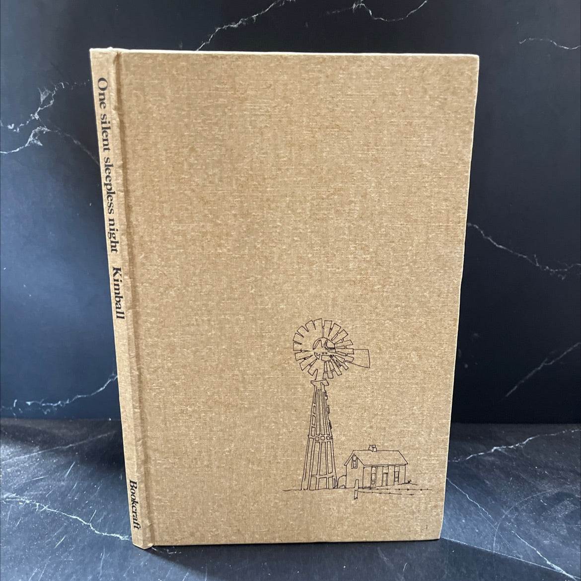 one silent sleepless night book, by spencer w. kimball, 1977 Hardcover image 1