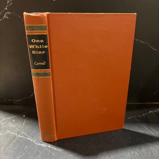 one white star book, by gladys hasty carroll, 1954 Hardcover image 1