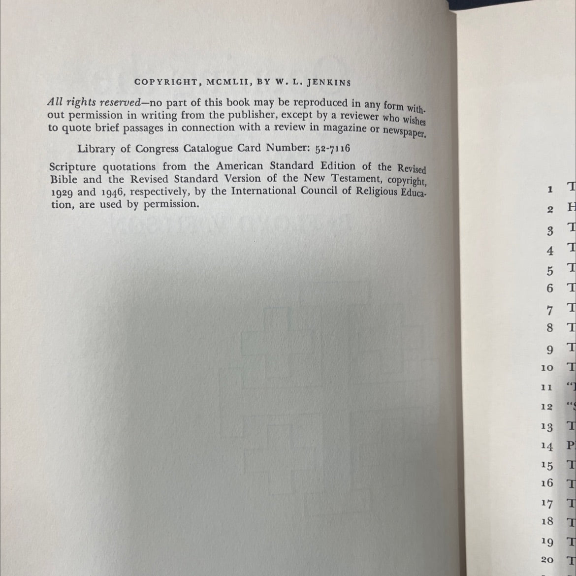 opening the new testament book, by floyd v. filson, 1952 Hardcover image 3