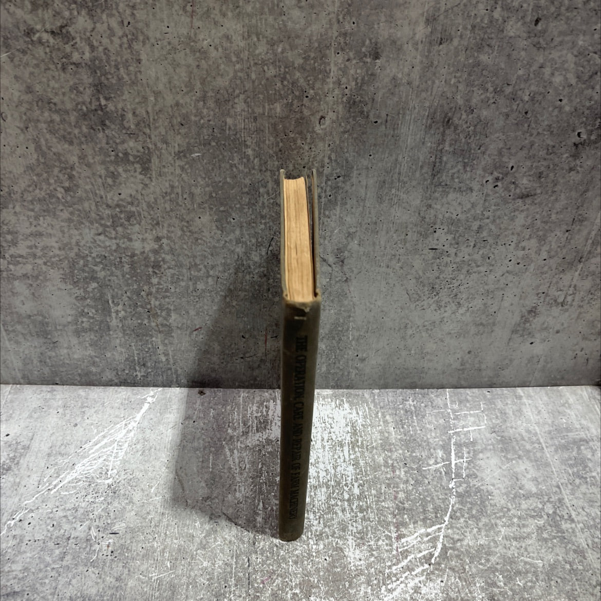 operation, care, and repair of farm machinery book, by John Deere, 1970 Hardcover, Heavily Used image 3