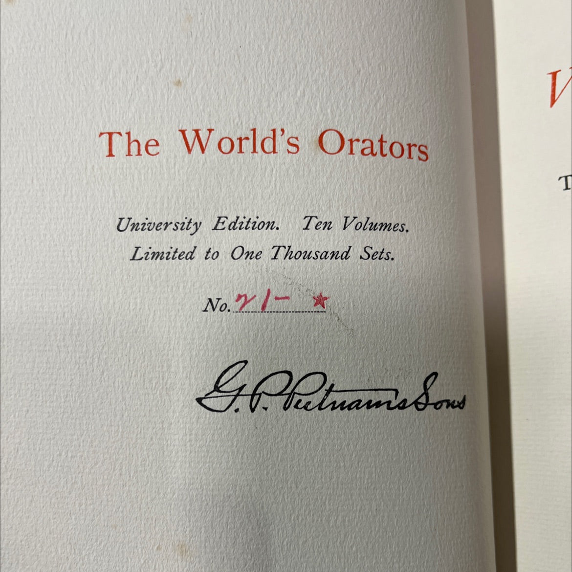orators of america part ii book, by j. ames, 1901 Hardcover image 4