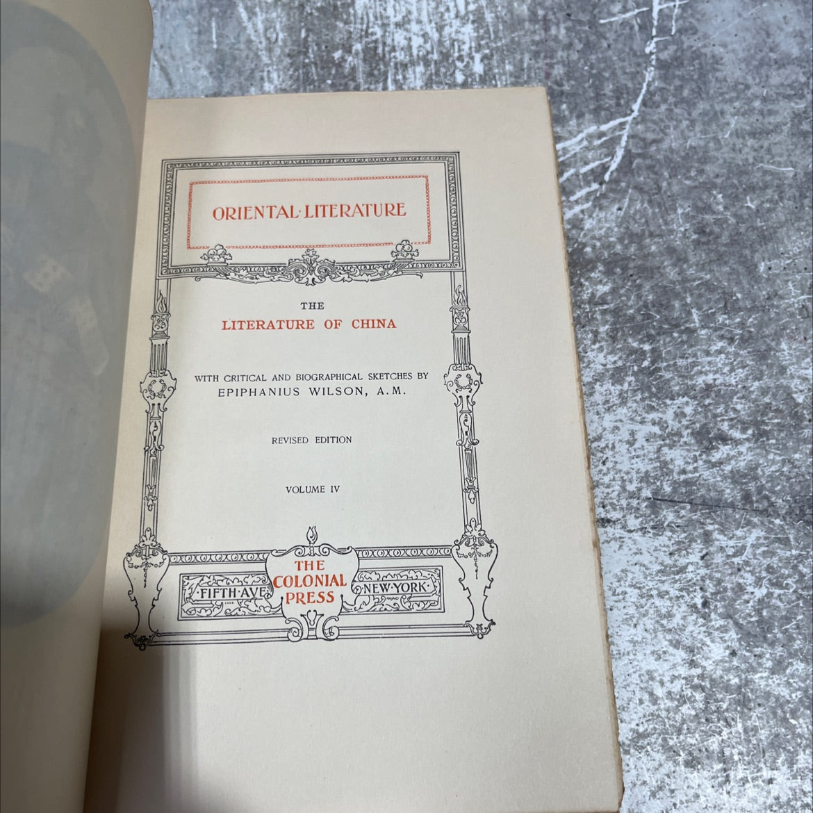 oriental literature the literature of china with critical and biographical sketches book, by epiphanius wilson, 1900 image 2