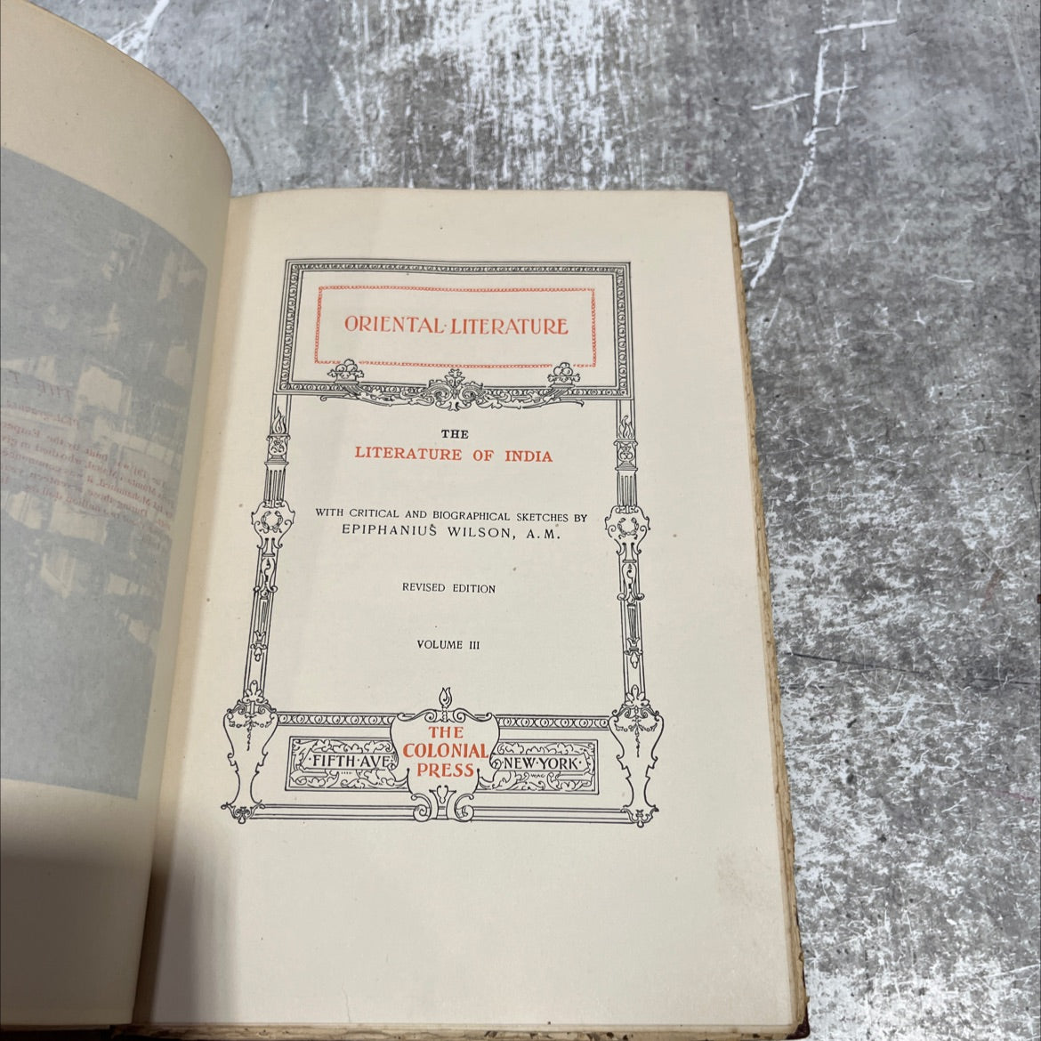 oriental literature the literature of india with critical and biographical sketches book, by epiphanius wilson, 1900 image 2