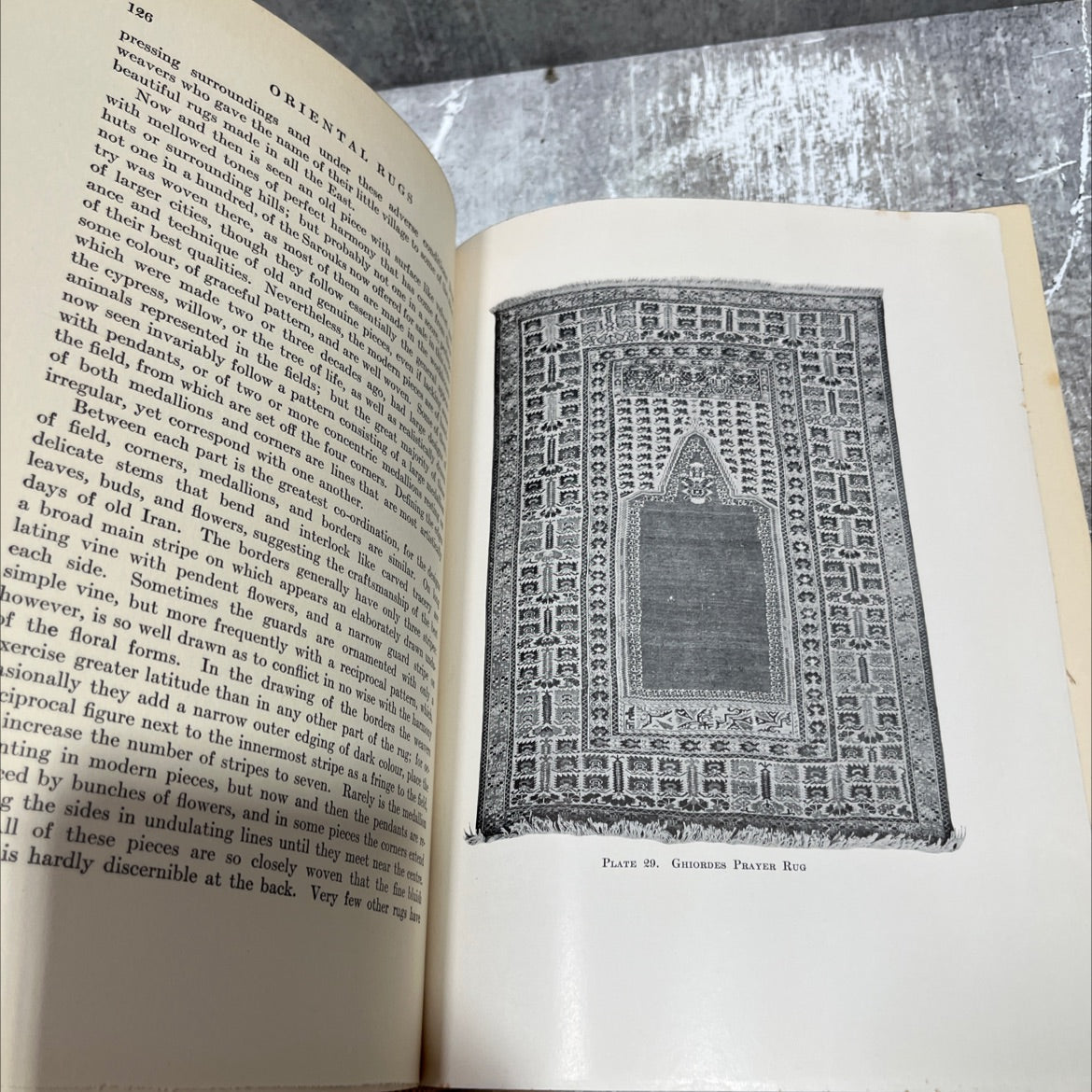 oriental rugs antique and modern book, by walter a. hawley, 1987 Hardcover image 4