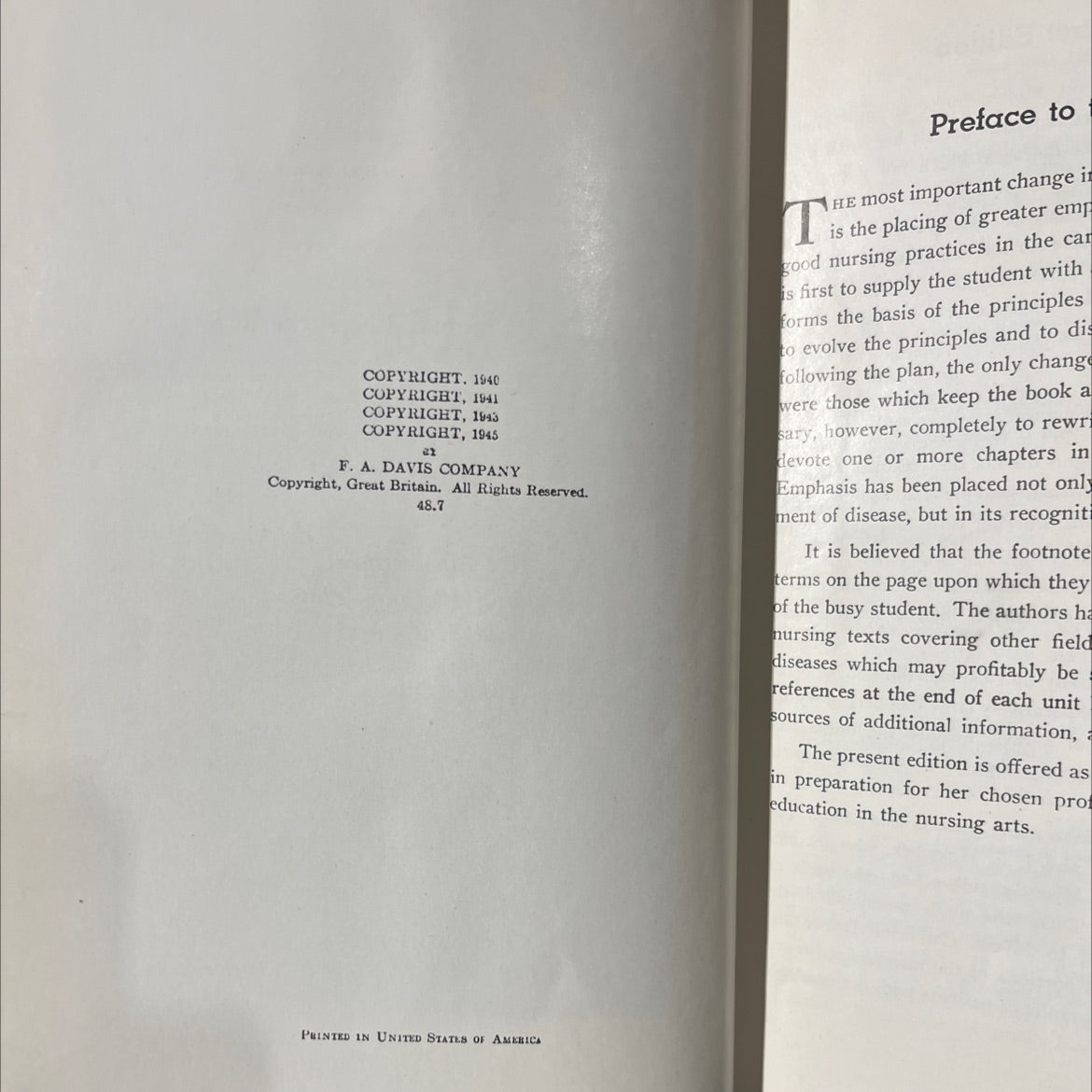 osler at old blockley book, by dean cornwell, e.d. hull, m.d., cecilia m. perrodin, r.n., 1948 Hardcover image 3