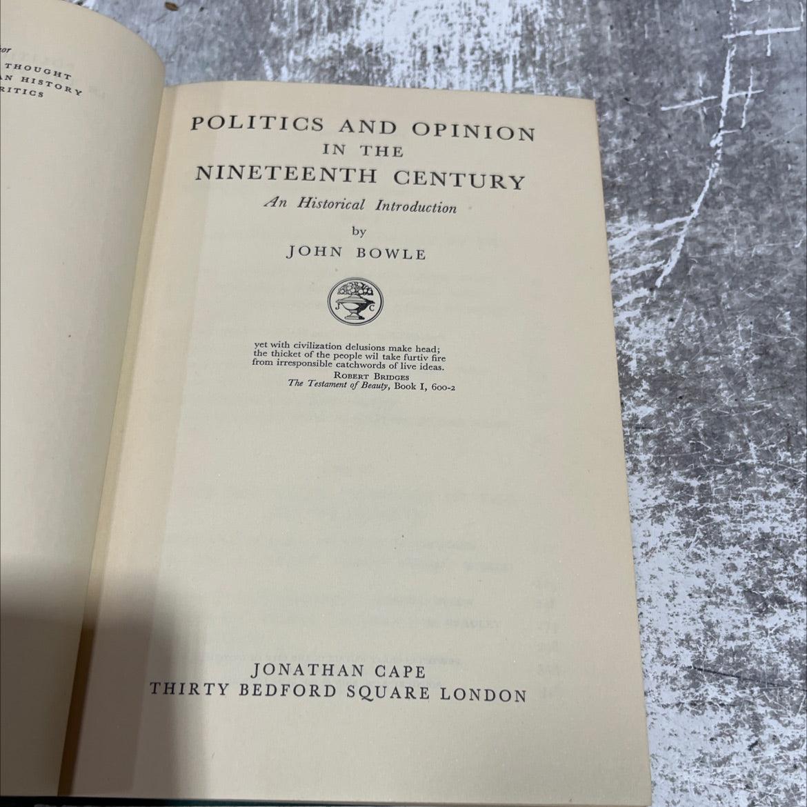 ot thought n history ristics politics and opinion in the nineteenth century an historical introduction book, by john image 2