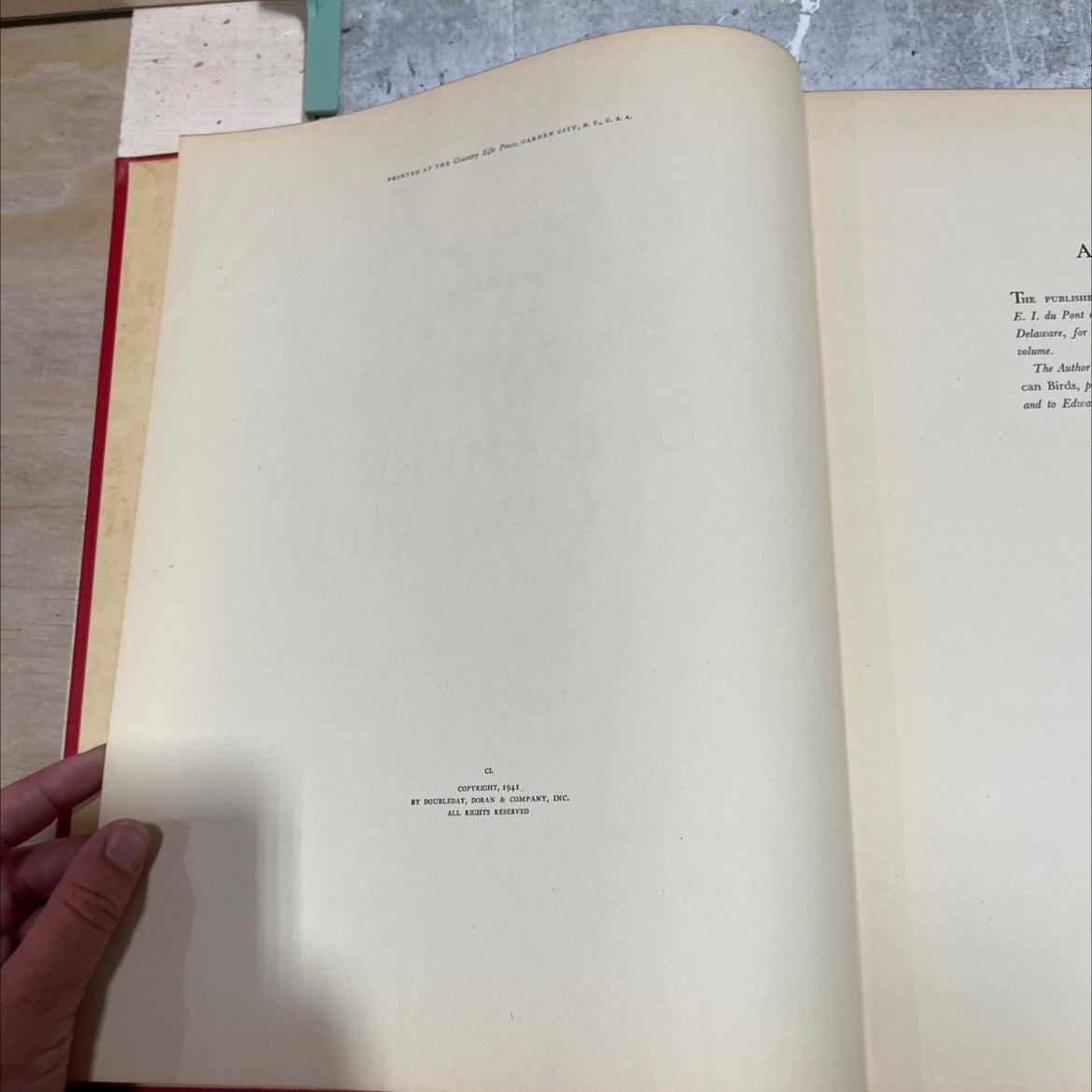 our american game birds book, by van campen heilner, 1941 Hardcover image 3