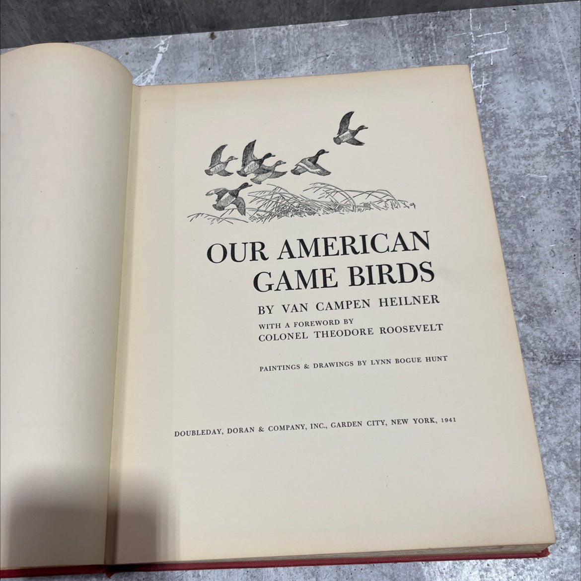 our american game birds book, by van campen heilner, 1941 Hardcover image 2