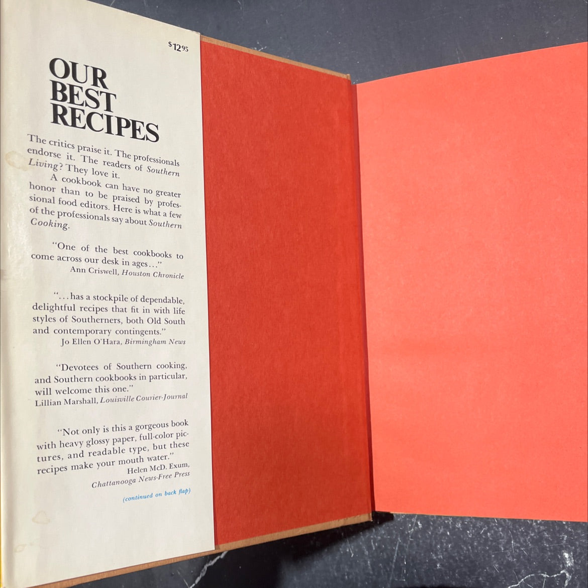 our best recipes book, by lena e. sturges, 1970 Hardcover image 4