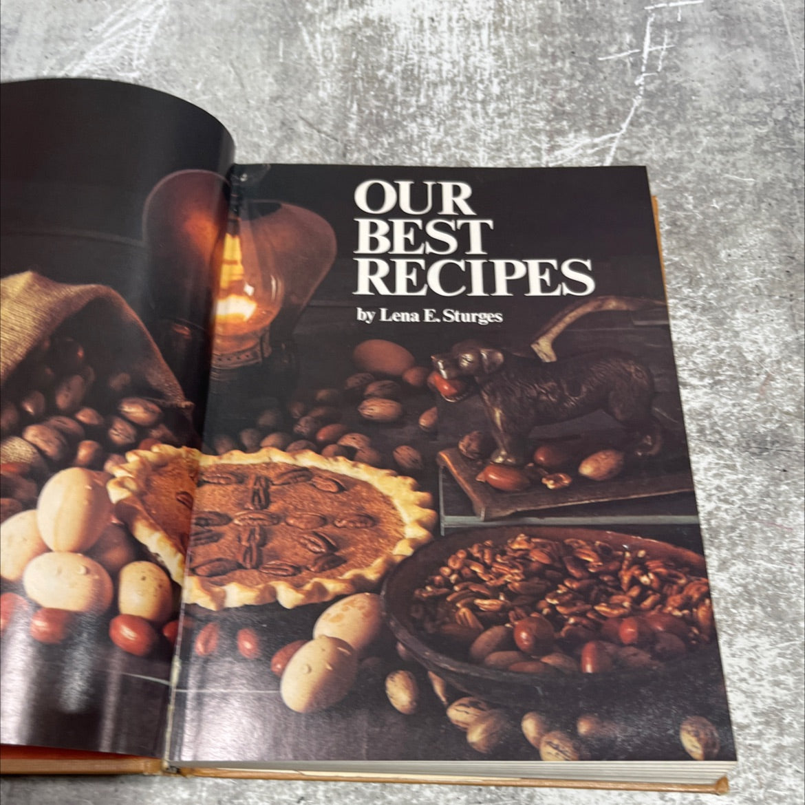 our best recipes book, by lena e. sturges, 1973 Hardcover image 2