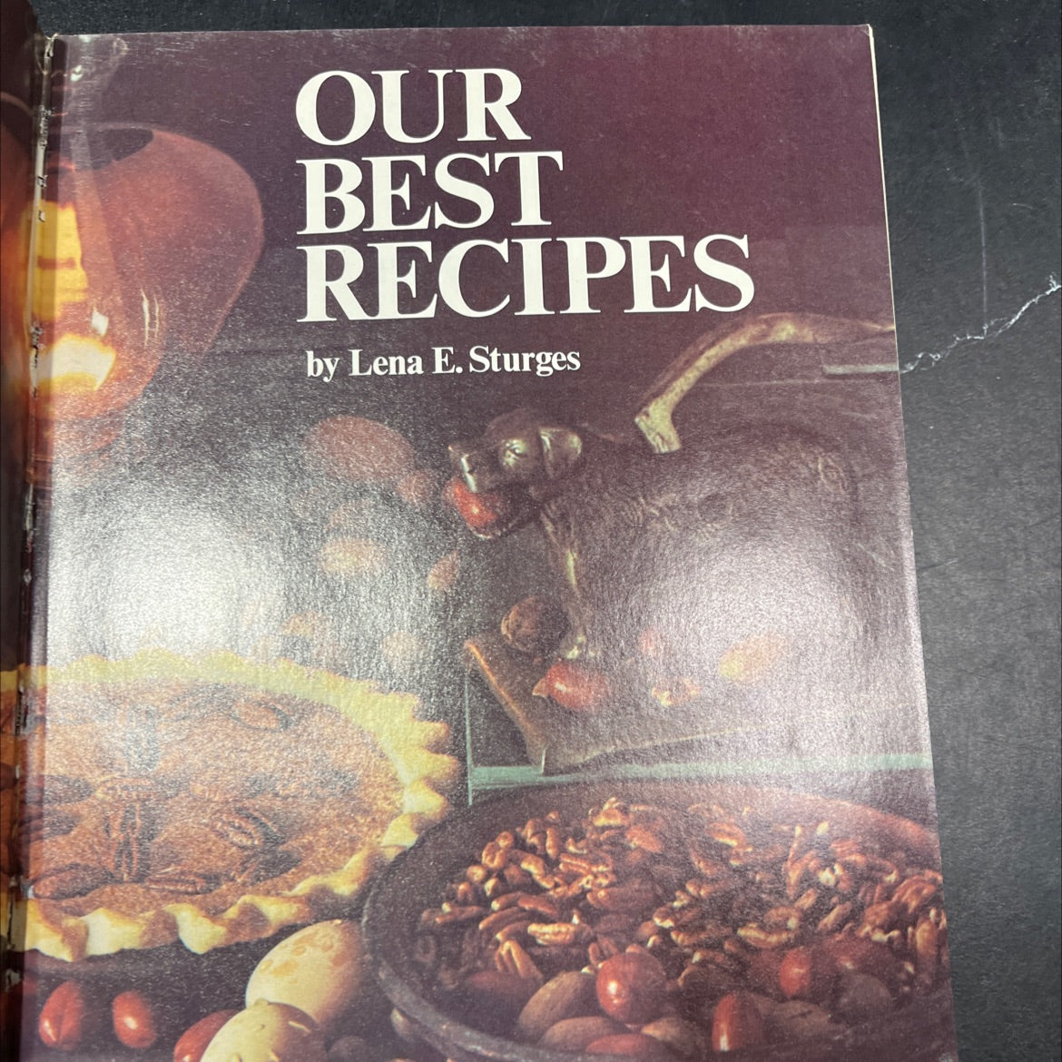 our best recipes book, by lena e. sturges, 1976 Hardcover, Vintage image 2