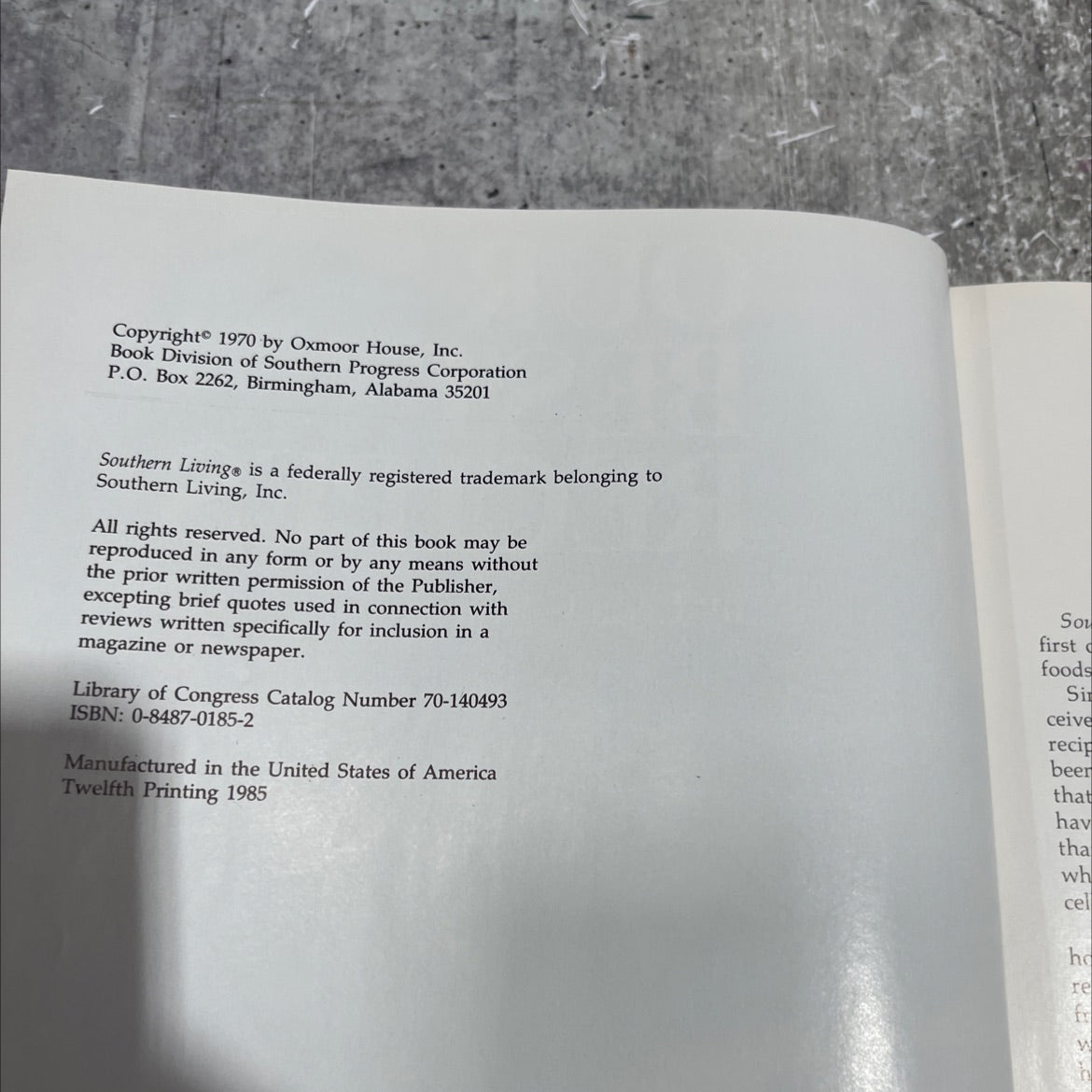 our best recipes book, by lena e. sturges, 1985 Hardcover image 3