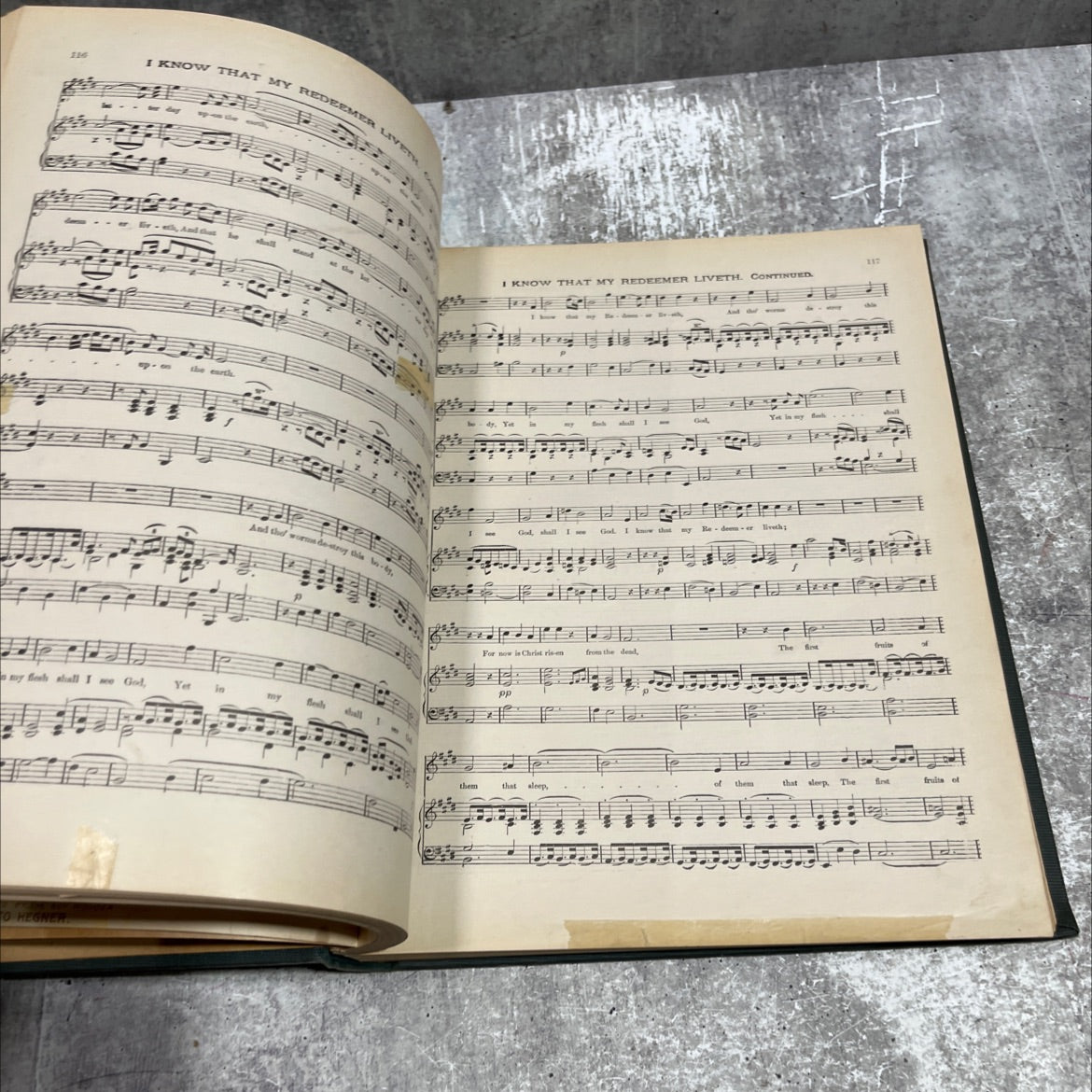 our hearts delight sweet melodies of the past and present book, by prof. charles f. escher, jr., 1900 Hardcover image 3