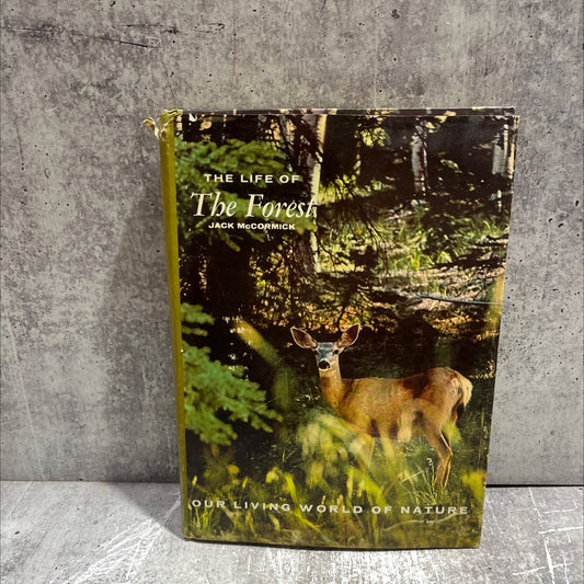 our living world of nature the life of the forest book, by jack mccormick, 1969 Hardcover image 1