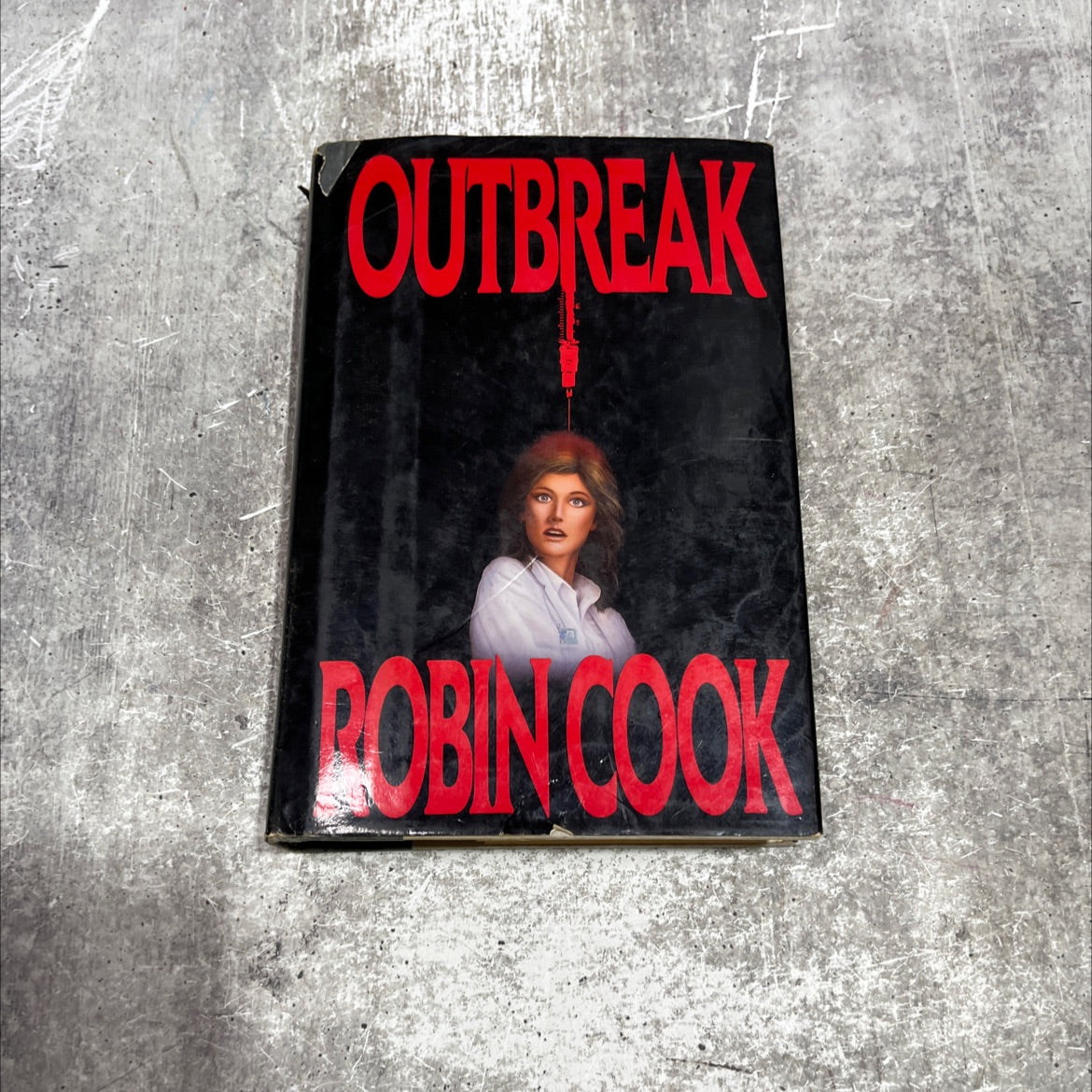 outbreak book, by robin cook, 1987 Hardcover image 1