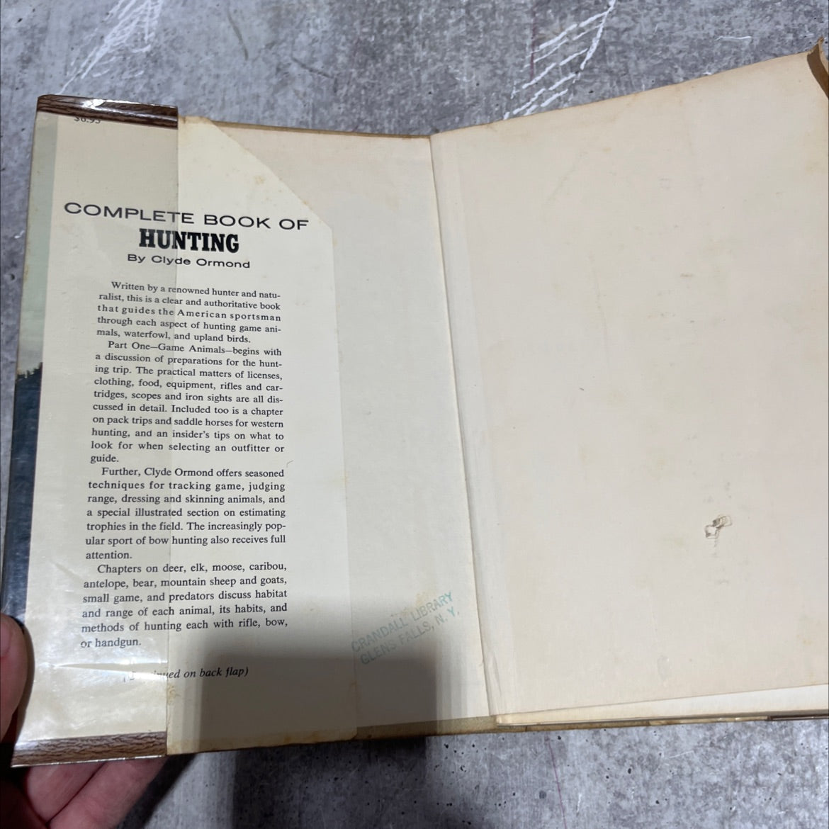 outdoor life complete book of hunting mod book, by Clyde Ormond, 1962 Hardcover image 4