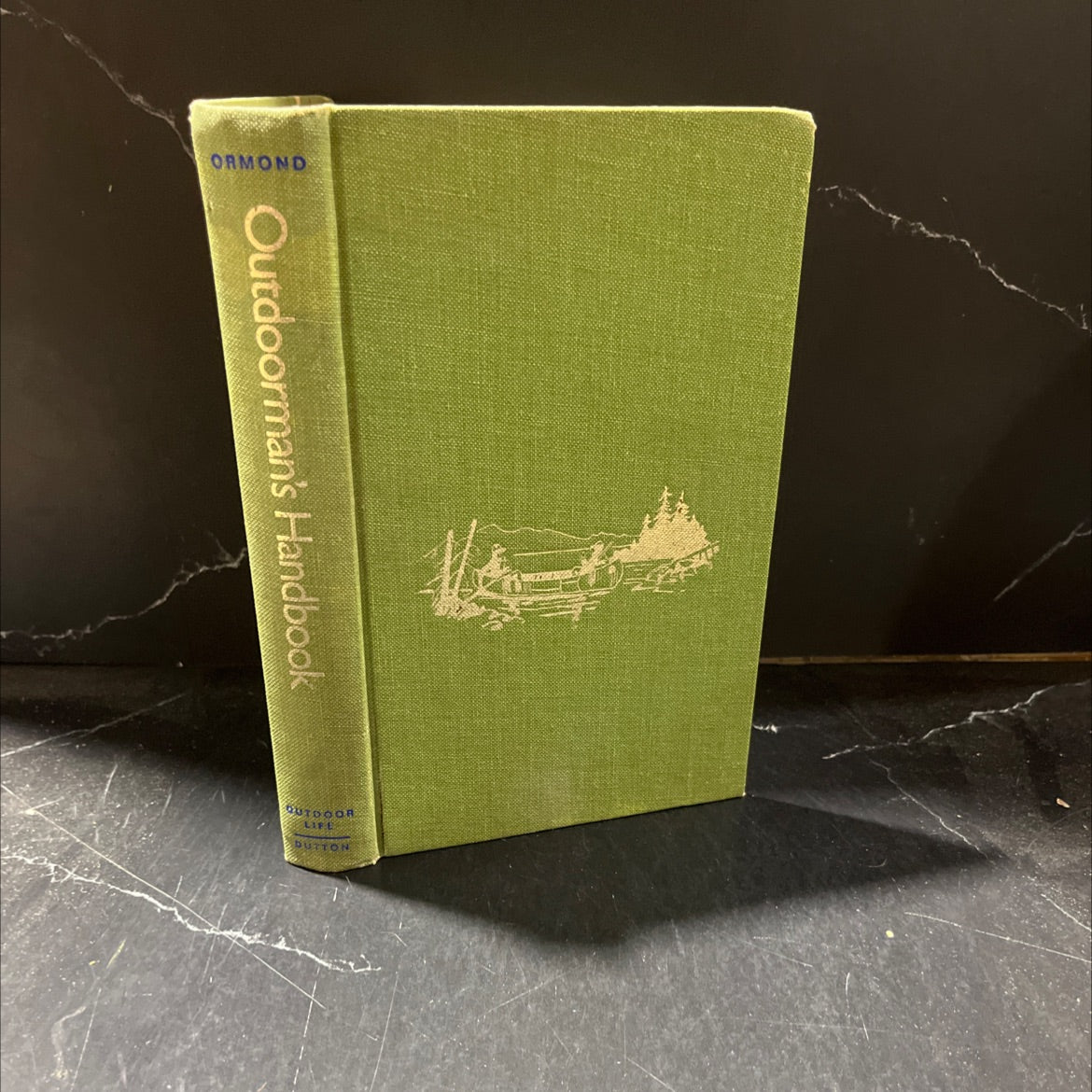 outdoorsman's handbook book, by Clyde Ormond, 1973 Hardcover image 1