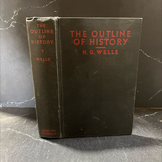 outline of history being a plain history of life and mankind book, by h. g. wells, 1921 Hardcover image 1
