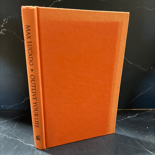 SIGNED outlive your life: you were made to make a difference book, by max lucado, 2010 Hardcover image 1