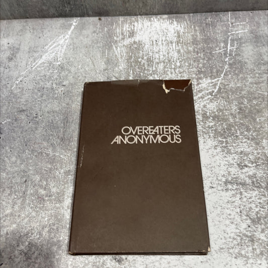 overeaters anonymous book, by unknown, 1980 Hardcover image 1