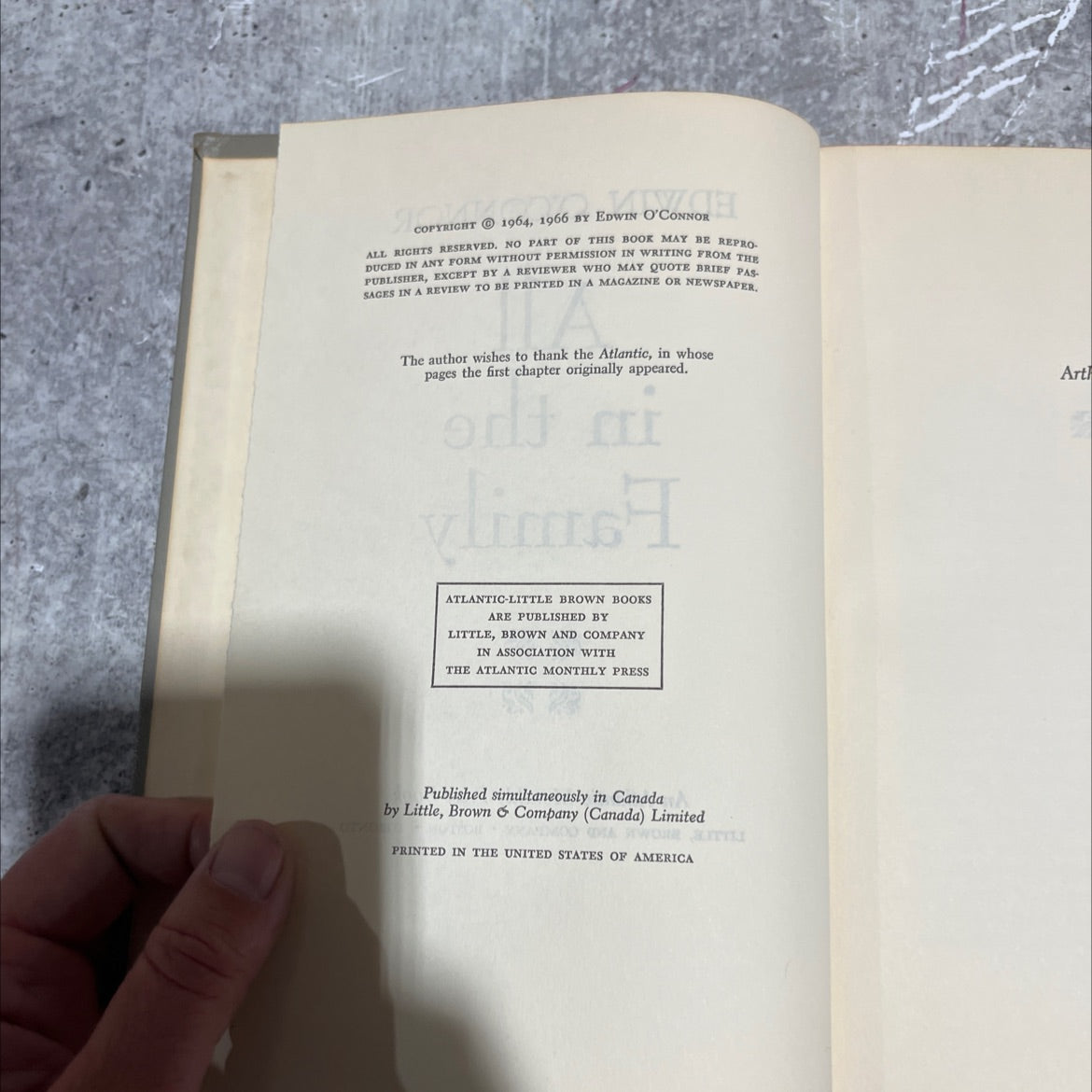 oyam book, by edwin o'connor, 2008 Hardcover image 3